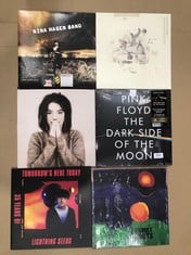 QUANTITY OF  VINYLS TO INCLUDE DARK SIDE OF THE MOON (50TH ANNIVERSARY 2023 REMASTER LIMITED COLLECTORS EDITION VINYL PICTURE DISC): LOCATION - C RACK