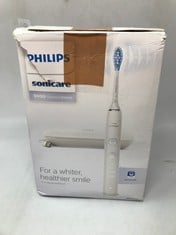 PHILIPS SONICARE DIAMONDCLEAN SERIES 9000 ELECTRIC TOOTHBRUSH - SONIC BRUSH, CLEANER TEETH AND GUMS, 1 X C3 PREMIUM PLAQUE CONTROL BRUSH HEAD (MODEL HX9911/63), WHITE.: LOCATION - A RACK