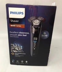 PHILIPS SHAVER SERIES 8000 WET AND DRY ELECTRIC SHAVER FOR MEN WITH SKINIQ (MODEL S8696/35).: LOCATION - A RACK