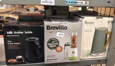 QUANTITY OF ITEMS TO INCLUDE BREVILLE BLEND ACTIVE PERSONAL BLENDER & SMOOTHIE MAKER | 350W | 2 PORTABLE BLEND ACTIVE BOTTLES (600ML) | LEAK PROOF LIDS | WHITE & GREEN [VBL246]: LOCATION - SIDE RACKS