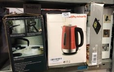 QUANTITY OF KITCHEN & APPLIANCES ITEMS TO INCLUDE TOWER HANDHELD STEAM CLEANER: LOCATION - SIDE RACKS