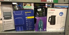 QUANTITY OF KITCHEN & APPLIANCES ITEMS TO INCLUDE BOSCH MY MOMENT ELECTRIC KETTLE: LOCATION - SIDE RACKS