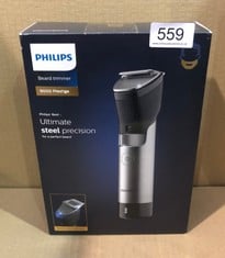 PHILIPS 9000 PRESTIGE ULTIMATE STEEL PRECISION BEARD TRIMMER: LOCATION - SIDE RACKS