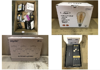 QUANTITY OF TOOLS & HOME IMPROVEMENT ITEMS TO INCLUDE VINTAGE EDISON LED BULB 6 WATTS: LOCATION - A RACK