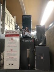 QUANTITY OF HEALTH & BEAUTY ITEMS TO INCLUDE REMINGTON BLOW DRY & STYLE AIR STYLER - FOR SHORTER HAIR (2 ATTACHMENTS, 19MM BRUSH, 25MM SOFT BRISTLE BRUSH, 2 HEAT SETTINGS, 2 SPEED SETTINGS, SWIVEL CO