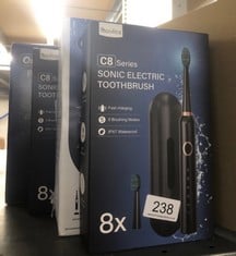 QUANTITY OF HEALTH & BEAUTY ITEMS TO INCLUDE ORAL-B IO3 ELECTRIC TOOTHBRUSH FOR ADULTS, MOTHERS DAY GIFTS FOR HER / HIM, 1 TOOTHBRUSH HEAD, 3 MODES WITH TEETH WHITENING, 2 PIN UK PLUG, BLUE: LOCATION