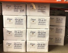 30 X DOVE ORIGINAL BEAUTY BAR WITH MOISTURISING CREAM SOAP FOR SOFTER, SMOOTHER, HEALTHIER-LOOKING SKIN 4X 90 G.:: LOCATION - C