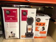 QUANTITY OF KITCHEN & APPLIANCES ITEMS TO INCLUDE DELONGHI NESCAFÉ DOLCE GUSTO INFINISSIMA POD CAPSULE COFFEE MACHINE, ESPRESSO, CAPPUCCINO AND MORE,1.2 LITERS, EDG260.G, BLACK & CHARCOAL: LOCATION -