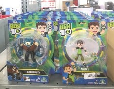 QUANTITY OF TOYS & GAMES ITEMS TO INCLUDE BEN 10 BEN47A10 ACTION FIGURE-EVIL ALIEN BASHMOUTH: LOCATION - D