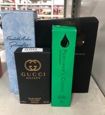 QUANTITY OF HEALTH & BEAUTY ITEMS TO INCLUDE GUCCI GUILTY POUR FEMME EAU DE TOILETTE SPRAY FOR WOMEN, PATCHOULI, AMBER, 50 ML: LOCATION - D