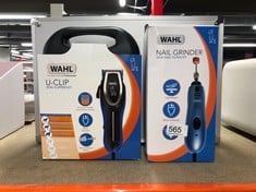 QUANTITY OF PET PRODUCTS ITEMS TO INCLUDE WAHL DOG NAIL GRINDER/FILE FOR PETS, MAINS POWERED, CLEAR, 1 COUNT : LOCATION - D