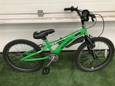 NITRO XT 20 BMX NITRO GREEN 1 SPEED:: LOCATION - FLOOR(COLLECTION OR OPTIONAL DELIVERY AVAILABLE)