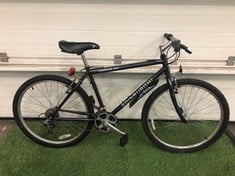 EDINBURGH CONTOUR 200 BLACK ADULT MOUNTAIN BIKE: LOCATION - FLOOR(COLLECTION OR OPTIONAL DELIVERY AVAILABLE)