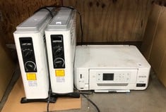 EPSON XP-645 PRINTER + 2 X BLAUPUNKT ELECTRIC HEATERS:: LOCATION - RACK(COLLECTION OR OPTIONAL DELIVERY AVAILABLE)