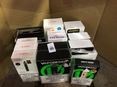 QUANTITY OF ASSORTED VAPES TO INCLUDE ASPIRE POCKET X KIT ID MAY BE REQUIRED - COLLECTION ONLY - LOCATION RACK