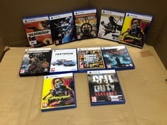 QUANTITY OF ASSORTED PS5 GAMES TO INCLUDE CALL OF DUTY VANGUARD ID MAY BE REQUIRED - COLLECTION ONLY - LOCATION RACK