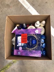 QUANTITY OF HEALTH AND BEAUTY ITEMS TO INCLUDE NIVEA FEEL GOOD SKIN CARE BOX - COLLECTION ONLY - LOCATION RACK