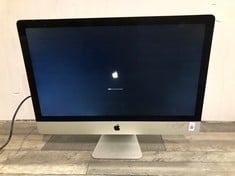 APPLE IMAC 1TB HDD PC MODEL NO A1419, INTEL CORE I7-4771, 16GB RAM - COLLECTION ONLY - LOCATION RACK