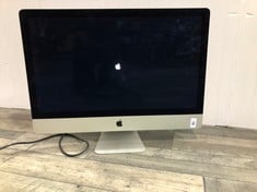 APPLE IMAC 1TB PC, INTEL CORE I5-6500, 16GB RAM, 27" SCREEN - COLLECTION ONLY - LOCATION RACK