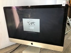 APPLE IMAC 1TB HDD PC, INTEL CORE I7-4771, 16GB RAM - COLLECTION ONLY - LOCATION RACK