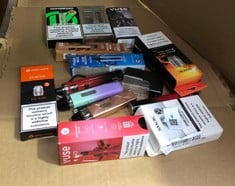 QUANTITY OF ASSORTED VAPES TO INCLUDE VAPORESSO XROS 4 MINI ID MAY BE REQUIRED - COLLECTION ONLY - LOCATION RACK