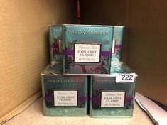 QUANTITY OF FOOD & DRINK ITEMS TO INCLUDE FORTNUM & MASON EARL GREY CLASSIC TIN 250 GR - 01/10/24: LOCATION - C RACK