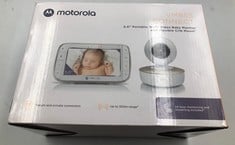 MOTOROLA NURSERY VM 855 CONNECTED WIFI VIDEO BABY MONITOR - WITH MOTOROLA NURSERY APP AND 5-INCH PARENT UNIT - NIGHT VISION, TEMPERATURE AND TWO-WAY TALK.: LOCATION - TOP 50 RACK