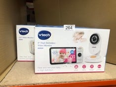 QUANTITY OF ITEMS TO INCLUDE VTECH VM818HD BABY MONITOR WITH CAMERA,HD NO-GLARE NIGHT VISION,VIDEO BABY MONITOR WITH 5'' 720P HD DISPLAY,NIGHT LIGHT,110°WIDE-ANGLE VIEW,TRUE-COLOUR DAY VISION 300M RA