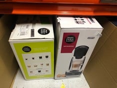 DE'LONGHI EDG 155.BG NESCAFÉ DOLCE GUSTO MINI-ME AUTOMATIC COFFEE MACHINE 0.8 LITERS, BLACK & ARCTIC GREY & DELONGHI NESCAFE DOLCE GUSTO INFINISSIMA: LOCATION - C RACK