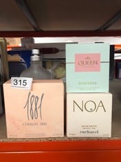 QUANTITY OF HEALTH & BEAUTY ITEMS TO INCLUDE BANDERAS PERFUMES - QUEEN OF SEDUCTION - EAU DE TOILETTE - LONG LASTING - ROMANTIC, CHARMING AND FRESH FRAGRANCE - FLORAL WITH MARINE NOTES - IDEAL FOR DA