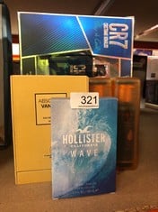 QUANTITY OF HEALTH & BEAUTY ITEMS TO INCLUDE HOLLISTER WAVE EAU DE TOILETTE FOR HIM, 100 ML: LOCATION - D RACK