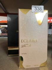 LATTAFA ÉCLAIRÉ EAU DE PARFUM 100 ML & HARAMAIN PORTFOLIO ROYALE STALLION: LOCATION - D RACK