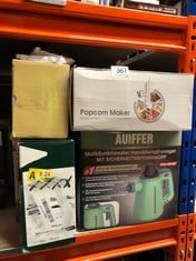 QUANTITY OF ITEMS TO INCLUDE POPCORN MAKER: LOCATION - D RACK