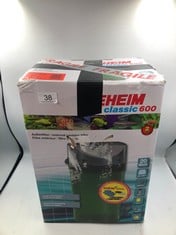 EHEIM CLASSIC 600 2217020 EXTERNAL FILTER FOR AQUARIUM 1000 L/H < 600 L WITH TAP.: LOCATION - TOP 50 RACK