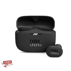 JBL TUNE 130NC TWS IN-EAR HEADPHONES - TRUE WIRELESS BLUETOOTH HEADPHONES IN CHARGING CASE WITH ACTIVE NOISE CANCELLING, IN BLACK.:: LOCATION - A