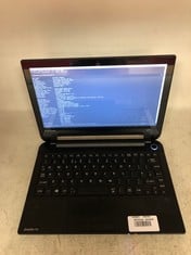 TOSHIBA SATELLITE PRO NB10T-A-11G 500GB LAPTOP.. INTEL CELERON CPU N2830@ 2.16GHZ, 4GB RAM, [JPTE71795]: LOCATION - I