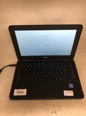 DELL CHROMEBOOK 11 SERIES 16 GB LAPTOP: MODEL NO P26T. INTEL CELERON N3060, 4GB RAM, [JPTE72087]: LOCATION - H