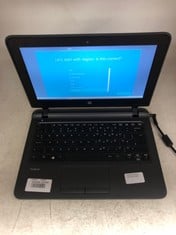 HP PROBOOK 11 G2 128GB SSD LAPTOP: MODEL NO HSTNN-W04C. INTEL CELERON N3855U, 4GB RAM, [JPTE72143]: LOCATION - H