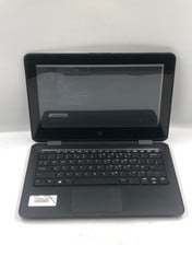 HP PROBOOK X360 11 G1 EE 128GB SSD LAPTOP: MODEL NO HSN-I08C. INTEL CELERON N3350, 4GB RAM, [JPTE72137]: LOCATION - G