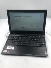 LENOVO 100E CHROMEBOOK 2ND GEN 32GB LAPTOP: MODEL NO 82CD. AMD A4-9120C RADEON R4, 4GB RAM, [JPTE72133]: LOCATION - G