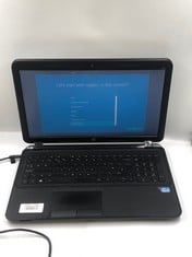 HP 250 G2 NOTEBOOK 500GB HDD LAPTOP: MODEL NO TPN-F113. INTEL CORE I3-3110M, 4GB RAM, [JPTE72112]: LOCATION - G