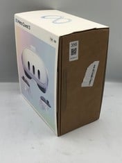 META QUEST 3 128 GB VR HEADSET MODEL NO. S3A: LOCATION - G