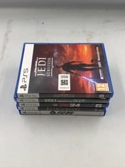 QUANTITY OF PS5 GAMES TO INCLUDE EA FC 25: LOCATION - G