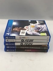 QUANTITY OF PLAYSTATION GAMES TO INCLUDE EA FC 25 FOR PS5: LOCATION - G