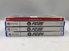 QUANTITY OF ASSORTED GAMES TO INCLUDE EA FC 25 FOR PS5: LOCATION - G