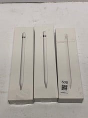 QUANTITY OF APPLE PENCILS TO INCLUDE APPLE PENCIL FIRST GENERATION: LOCATION - F