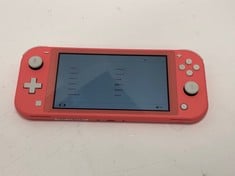 NINTENDO SWITCH LITE 32GB CONSOLE. [JPTE72392]: LOCATION - F