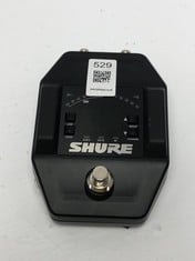 SHURE DIGITAL GUITAR PEDAL : LOCATION - E