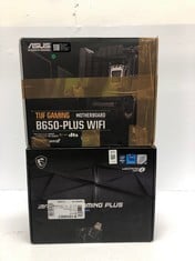 ASUS TUF GAMING B650-PLUS WIFI AMD MOTHERBOARD + MRG Z490 GAMING PLUS INTEL MOTHERBOARD: LOCATION - E