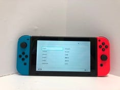 NINTENDO SWITCH CONSOLE. [JPTE72586] (RRP-£253): LOCATION - E